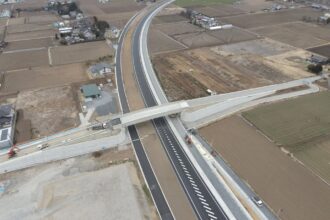 道路改良工事 408号真岡南BP その18